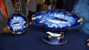 Appraisal: Limoges Porcelain Sauce Boat and Platter, ca. 190