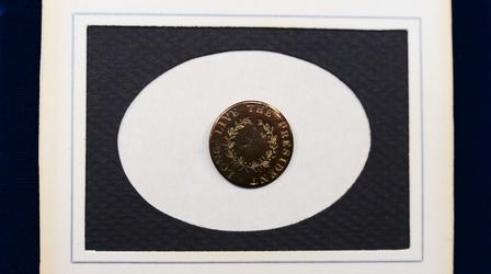 Video thumbnail: Antiques Roadshow Appraisal: 1789 George Washington Inaugural Button