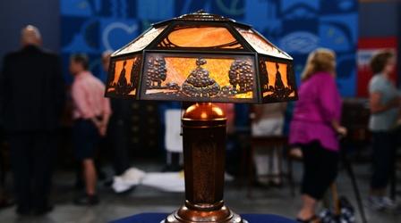 Video thumbnail: Antiques Roadshow Appraisal: Limbert Co. Arts & Crafts Lamp, ca. 1915