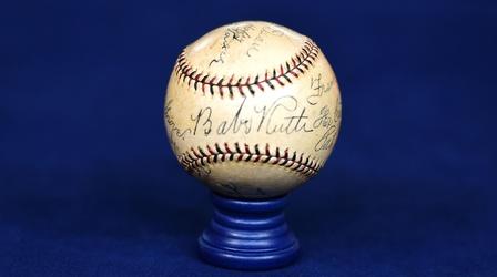Video thumbnail: Antiques Roadshow Appraisal: Babe Ruth Archive 