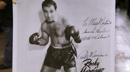 Video thumbnail: Antiques Roadshow Web Appraisal: Rocky Marciano Photo & Letters, ca. 1955