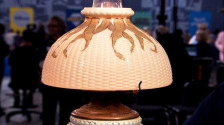Video thumbnail: Antiques Roadshow Appraisal: Libbey Glass "Maize Pattern" Lamp, ca. 1889