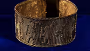 Appraisal: Mexican Woven Gold Bracelet, ca. 1955