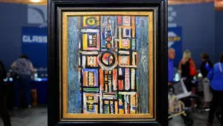 Appraisal: 1960 René Portocarrero "Catedral" Oil Painting