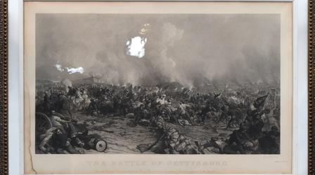 Video thumbnail: Antiques Roadshow Appraisal: 1872 Peter Rothermal "Battle of Gettysburg" Print