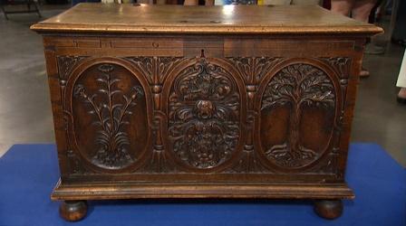 Video thumbnail: Antiques Roadshow Appraisal: George II Walnut Chest, ca. 1720