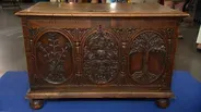 Appraisal: George II Walnut Chest, ca. 1720