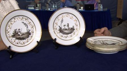 Video thumbnail: Antiques Roadshow Appraisal: French Hand-painted Plates, ca. 1820