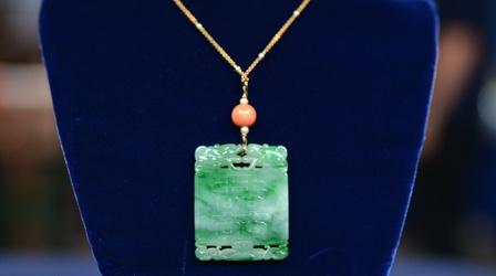 Video thumbnail: Antiques Roadshow Appraisal: 19th-Century Jadeite Necklace 