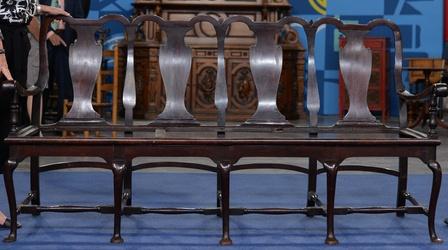 Video thumbnail: Antiques Roadshow Appraisal: Dutch Colonial Chair-back Settee, ca. 1765