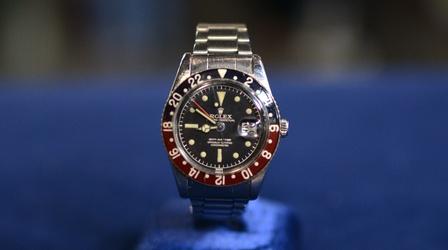 Video thumbnail: Antiques Roadshow Appraisal: 1960 GMT Master Model Rolex with Box & Papers