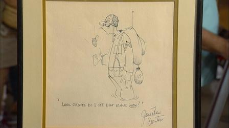 Video thumbnail: Antiques Roadshow Appraisal: Jonathan Winters Caricature, ca. 1965