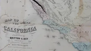 Appraisal: 1853 Britton & Rey California Pocket Map
