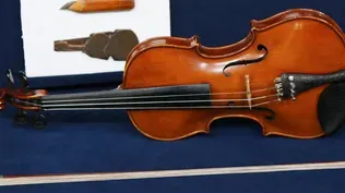 Appraisal: Nicholas Heinz Violin Group & French Bow