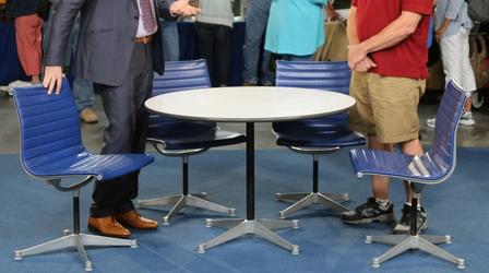 Video thumbnail: Antiques Roadshow Appraisal: Charles & Ray Eames Table & Chairs Set, ca. 1970