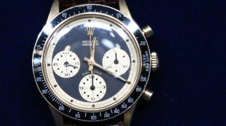 Video thumbnail: Antiques Roadshow Appraisal: Daytona Model Rolex Watch with Box & Papers