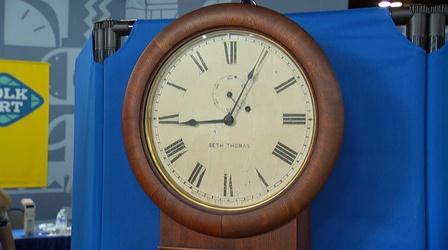 Video thumbnail: Antiques Roadshow Appraisal: Seth Thomas Walnut Regulator #2 Clock, ca. 1900