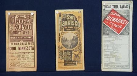 Video thumbnail: Antiques Roadshow Appraisal: Railway Poster Maps & Time Tables, ca. 1885