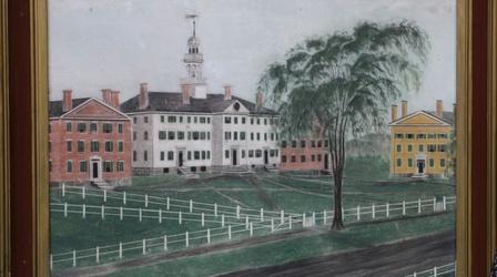 Video thumbnail: Antiques Roadshow Appraisal: 19th-Century Folk Art Pastel of Dartmouth College