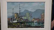 Appraisal: 1939 Gregoire Boonzaier "View of Cape Town" Oil