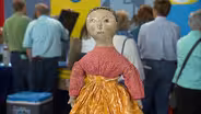Appraisal: Oil-painted Cloth Early American Doll, ca. 1850
