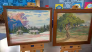 Appraisal: Thomas Berger Johnson Oil Paintings, ca. 1925