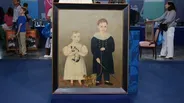 Appraisal: Ohio Folk Art Double Portrait, ca. 1838