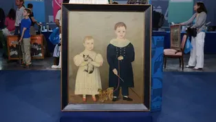 Appraisal: Ohio Folk Art Double Portrait, ca. 1838