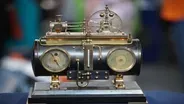 Appraisal: French Industrial Steam Boiler Clock, ca. 1885