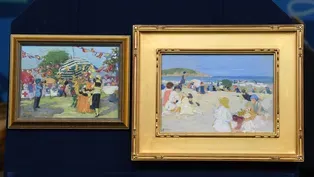 Appraisal: Belle Hoffman Paintings, ca. 1925