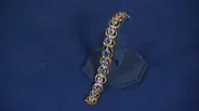 Appraisal: 1950 Sapphire Bracelet