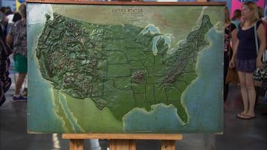 Appraisal: 1887 Map of USA