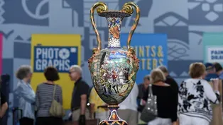 Appraisal: Cantagalli Italian Istoriato Majolica Vase