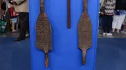 Appraisal: Marquesas Islands Paddles & Club, ca. 1890