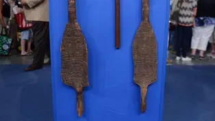 Appraisal: Marquesas Islands Paddles & Club, ca. 1890