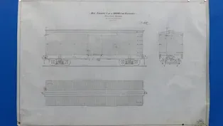 Appraisal: Pullman Railroad Technical Drawings, ca. 1900