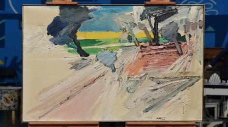Video thumbnail: Antiques Roadshow Appraisal: 1964 Manoucher Yektai Oil Painting