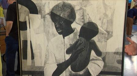 Video thumbnail: Antiques Roadshow Appraisal: Charles McGee Charcoal Drawing, ca. 1965