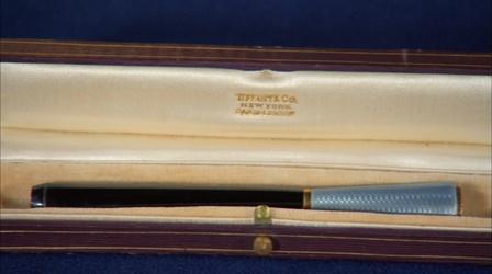 Video thumbnail: Antiques Roadshow Appraisal: Tiffany & Co. Cigarette Holder with Case