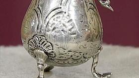 Video thumbnail: Antiques Roadshow Appraisal: Jacob Hurd Cream Jug, ca. 1745