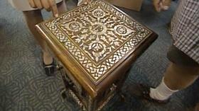 Video thumbnail: Antiques Roadshow Appraisal: Inlaid Table, ca. 1900