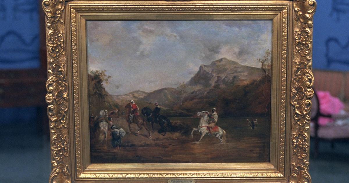 Antiques Roadshow Appraisal Eugene Fromentin Painting, ca. 1860