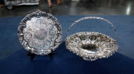 Video thumbnail: Antiques Roadshow Appraisal: Silver Salver & Cake Basket