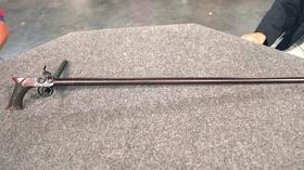 Video thumbnail: Antiques Roadshow Appraisal: Jacob Kunz Pistol Cane, ca. 1830