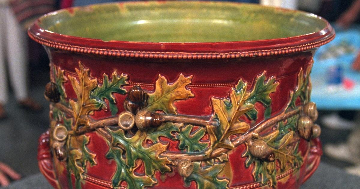 Antiques Roadshow Appraisal New Orleans Art Pottery Jardiniere
