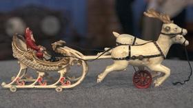 Video thumbnail: Antiques Roadshow Appraisal: Hubley Santa Sleigh, ca. 1930