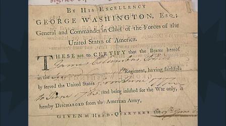 Appraisal: 1783 Washington-signed Discharge