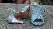 Appraisal: Wedgwood Jasperware High-heel Shoes