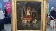 Appraisal: Philibert-Léon Couturier Oil Painting, ca. 1875