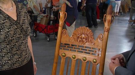 Video thumbnail: Antiques Roadshow Appraisal: Carved Cherry Rocking Chair, ca. 1905
